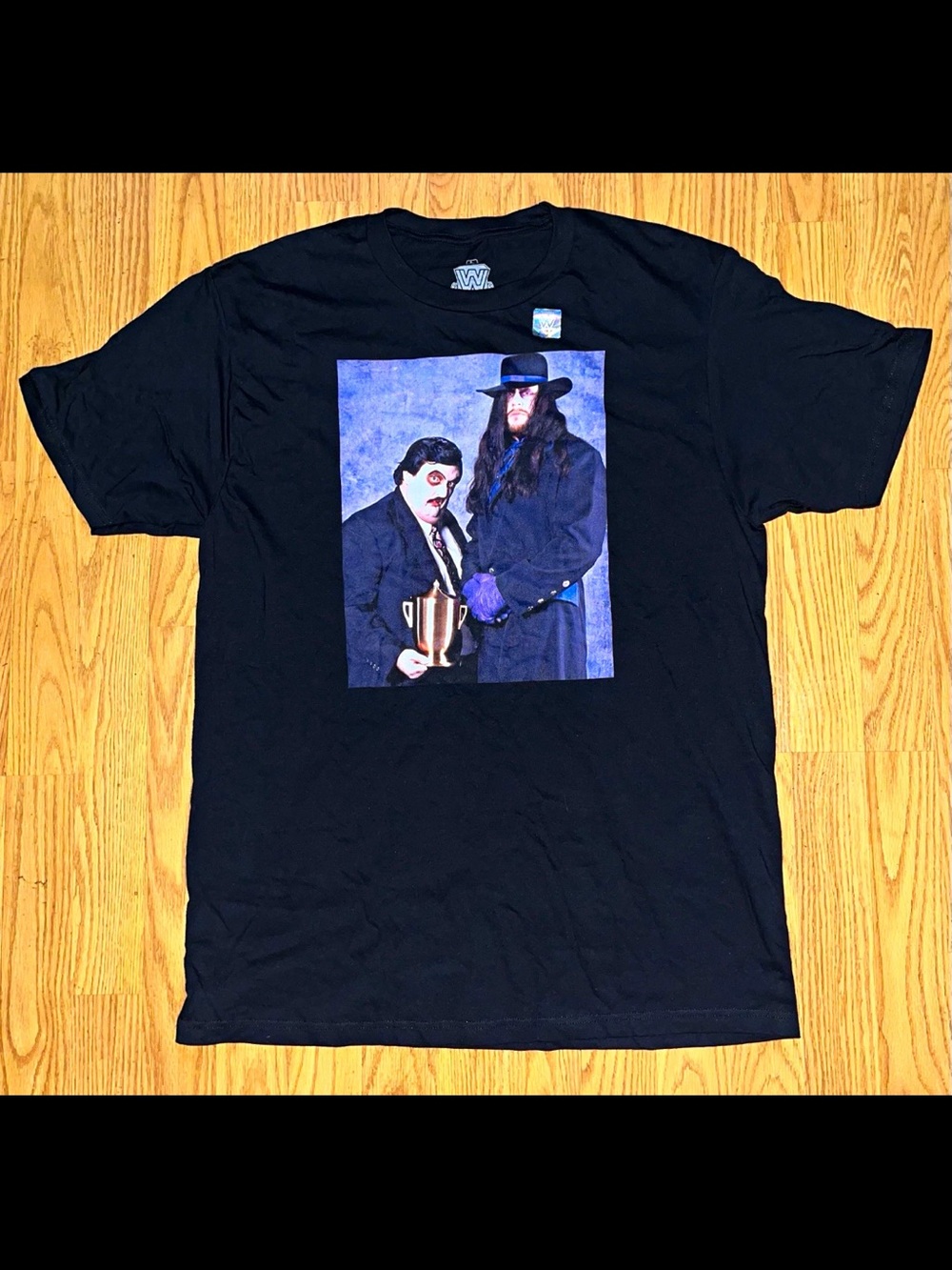 Ripple Junction WWE Undertaker & Paul Bearer Legends T-Shirt Size Large